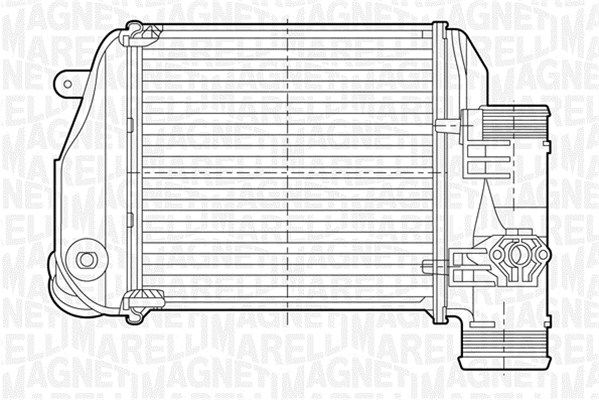 MAGNETI MARELLI Välijäähdytin 351319201310